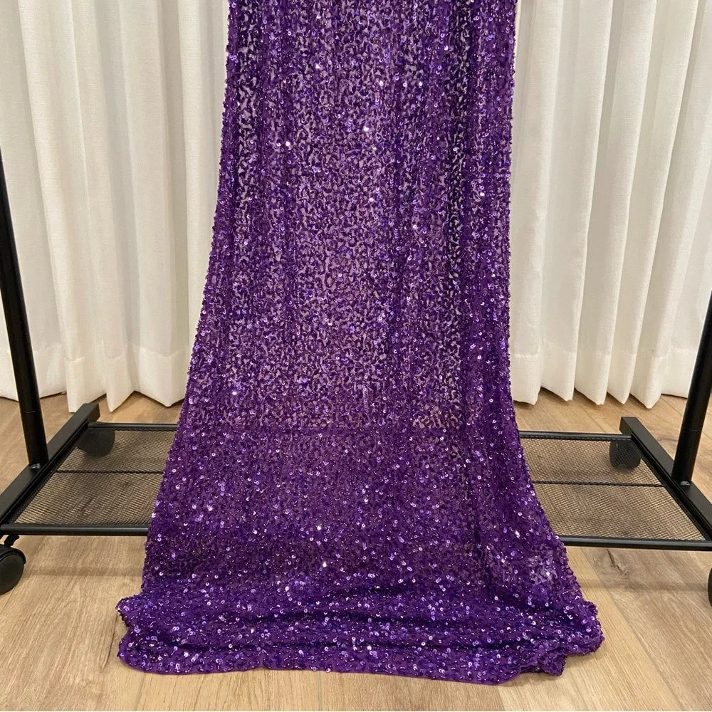 Retrofete Clarisse Sheer Sequin Dress - Picture 3 of 8